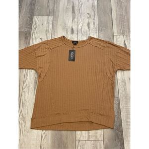 🌻🏵Gigio Oversized Lightweight Caramel Top/Sweater